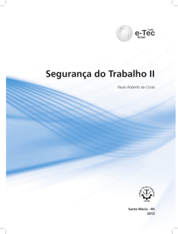 Seguran&ccedil;a do Trabalho II