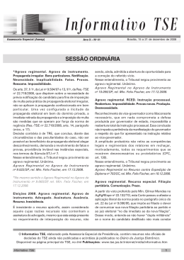Informativo TSE ano X n&ordm; 41.p65