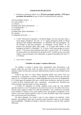 Exercicios de revisão