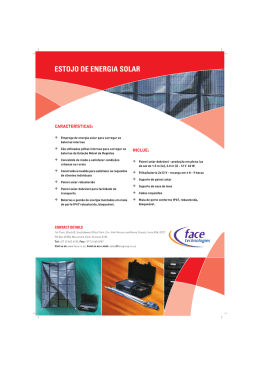 ESTOJO DE ENERGIA SOLAR