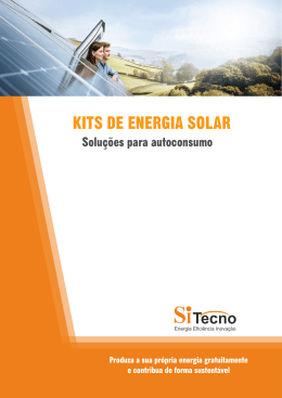 KITS DE ENERGIA SOLAR