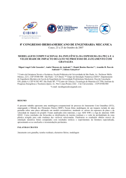8&ordm; congresso iberoamericano de engenharia mecanica