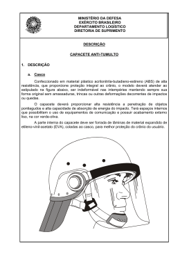 descrição capacete anti-tumulto ministério da defesa