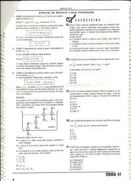 EXERC&Iacute;CIOS - Quilombo Ilha