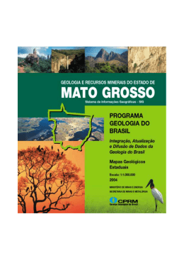 Geologia do Estado de Mato Grosso