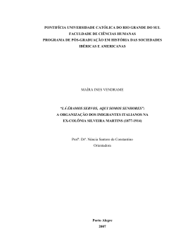 L&aacute; &eacute;ramos servos, aqui somos senhores