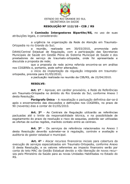 Resolu&ccedil;&atilde;o N&ordm; 112/10 &ndash; CIB/RS