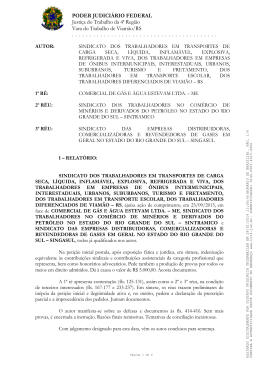 PODER JUDICI&Aacute;RIO FEDERAL Justi&ccedil;a do Trabalho da