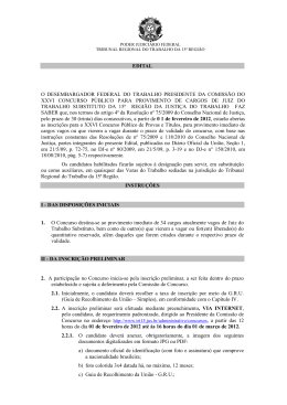 Edital - Central de Concursos