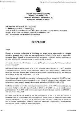 PODER JUDICI&Aacute;RIO FEDERAL JUSTI&Ccedil;A DO