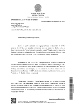 T2-OCI-2012/00030 - Tribunal Regional Federal da 2ª Região