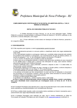 Prefeitura Municipal de Nova Friburgo - RJ