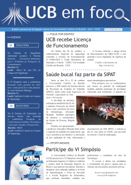 Documento - Universidade Católica de Brasília