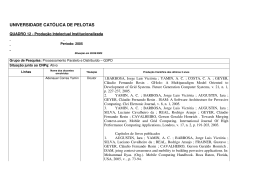 Grupo de Pesquisa em Processamento Paralelo e Distribu&iacute;do
