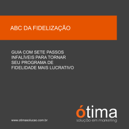 ABC da Fidelização