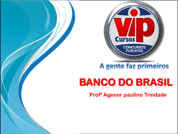 preparatório para o banco do brasil
