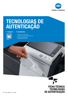 Ficha Técnica Authentication Technologies, PDF