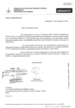 TRIBUNaL DE coN`rAs Do DisTRrTo FEDERAL PRESIDENCIA ﬂ