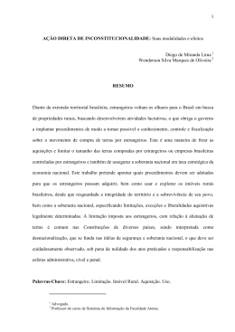 A&Ccedil;&Atilde;O DIRETA DE INCONSTITUCIONALIDADE Suas