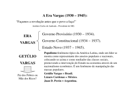 A Era Vargas - Professor Claudiomar