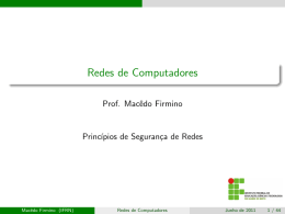 Redes de Computadores