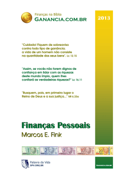 Apostila de Finan&ccedil;as