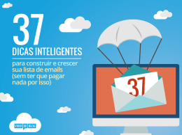 37 Dicas de e-mail marketing