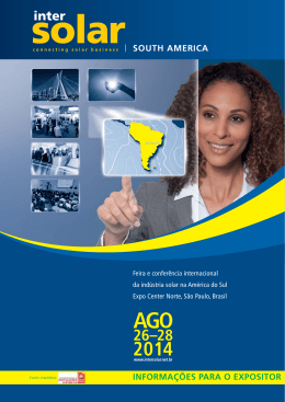 Folheto do Expositor - Intersolar South America