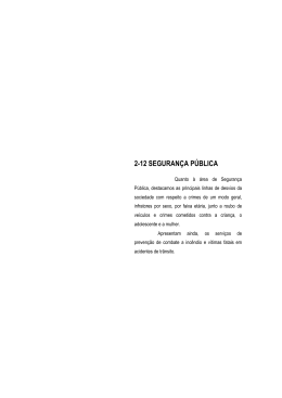 Seguran&ccedil;a Publica