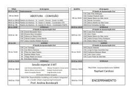 Programa&ccedil;&atilde;o