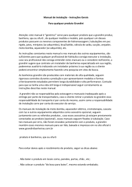 Manual de instalação