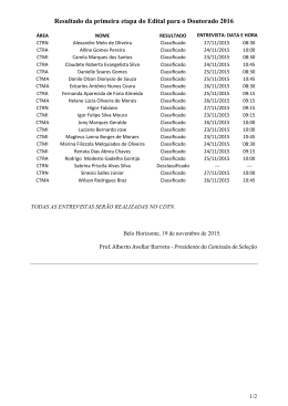 Doutorado 2016 Etapa 1