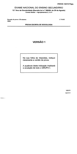 EXAME NACIONAL DO ENSINO SECUND&Aacute;RIO