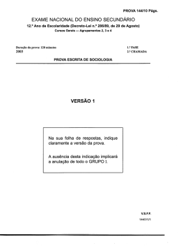 EXAME NACIONAL DO ENSINO SECUND&Aacute;RIO