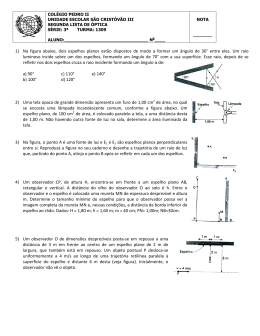 Segunda Lista de Óptica.