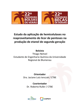 Estudo da aplica&ccedil;&atilde;o de hemicelulases no reaproveitamento do licor