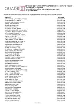 19.08.14-Resultado Preliminar Decreto n&ordm; 6.135