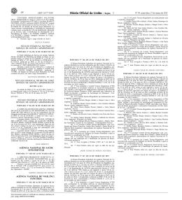 Portarias n&ordm;s 366 a 368, do Minist&eacute;rio da Sa&uacute;de