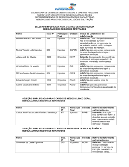 secretaria de desenvolvimento social e direitos humanos