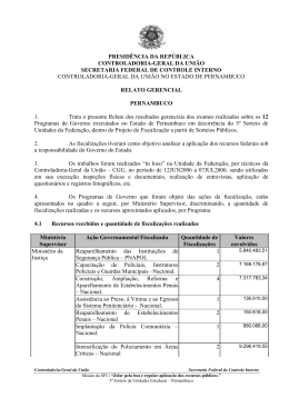 presid&ecirc;ncia da rep&uacute;blica controladoria