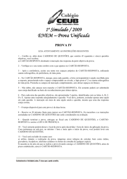 Prova IV