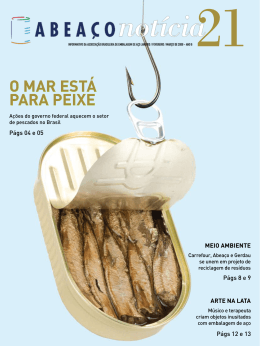 O MAR EST&Aacute; PARA PEIXE