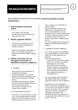 explana&ccedil;&atilde;o dos seus direitos