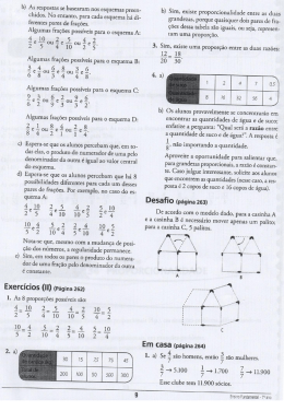 b) As respostas se basearam nos esquemas preen C)