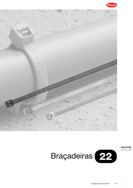 2015-2016 Catálogo Geral - Braçadeiras 22