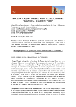 Consulte aqui a s&iacute;ntese da candidatura