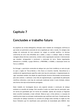 Capítulo 7 Conclusões e trabalho futuro