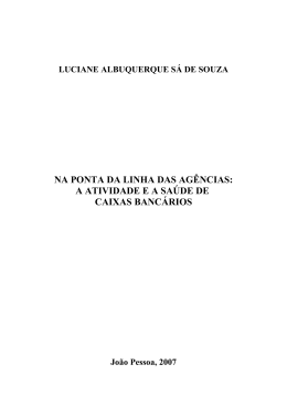 luciane albuquerque sá de souza - CCHLA