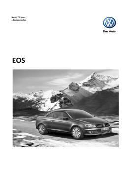 Dados T&eacute;cnicos Volkswagen EOS