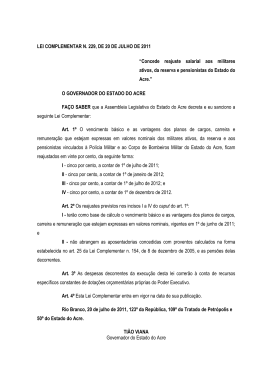 LeiComp229 - Assembléia Legislativa do Estado do Acre